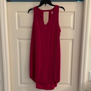 Old Navy Fuchsia Pink Sleeveless Shift Dress Medium M